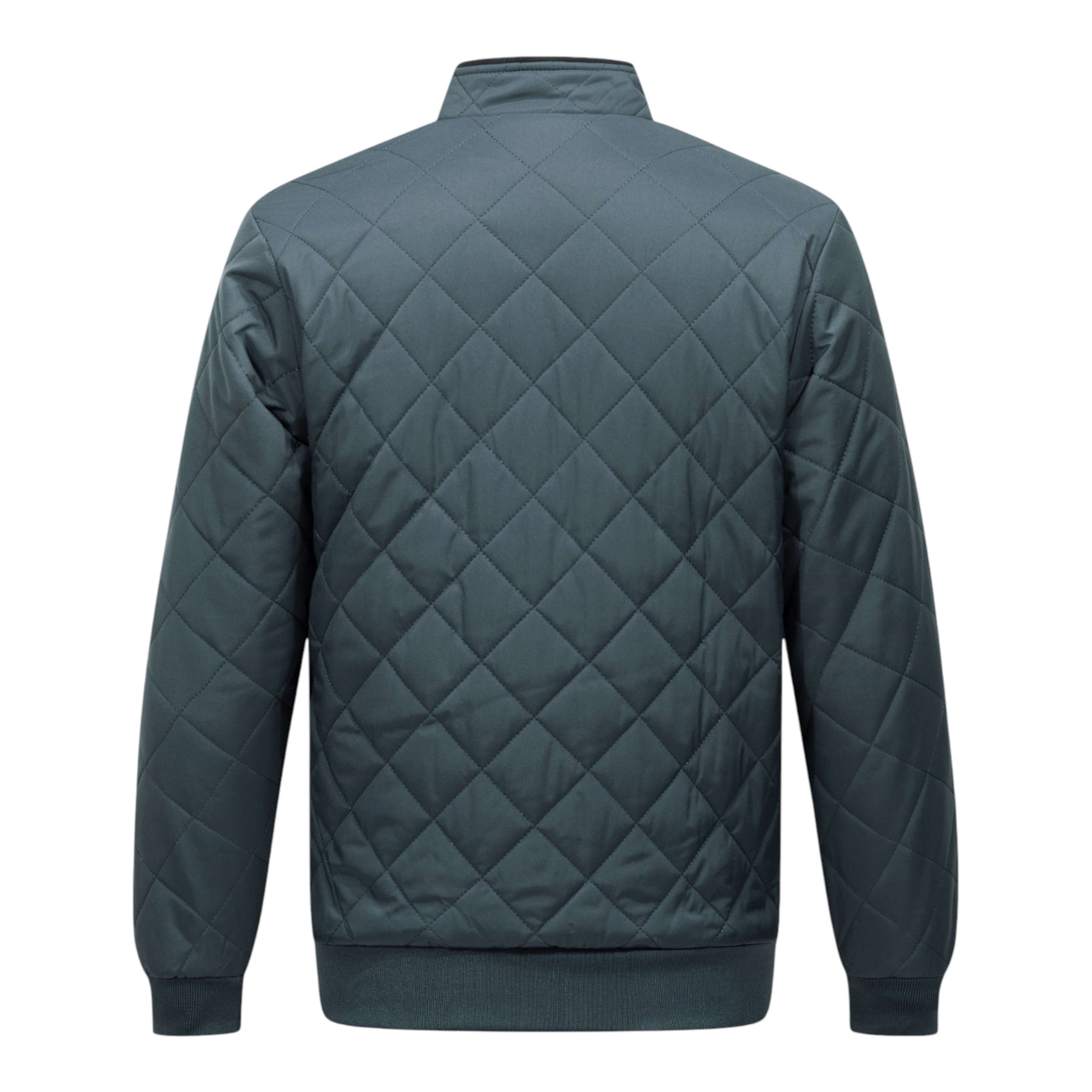 Roveri™ | Diamond-Quilted Fleece Jacket