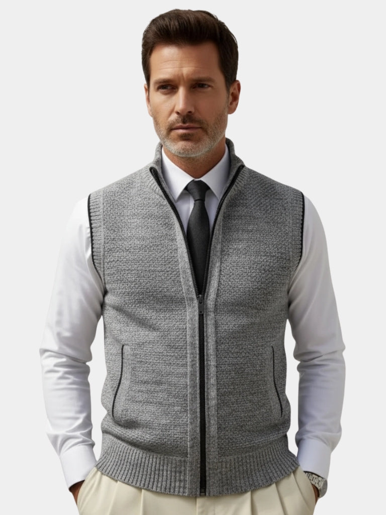 John™ | Full-Zip Elegant Vest